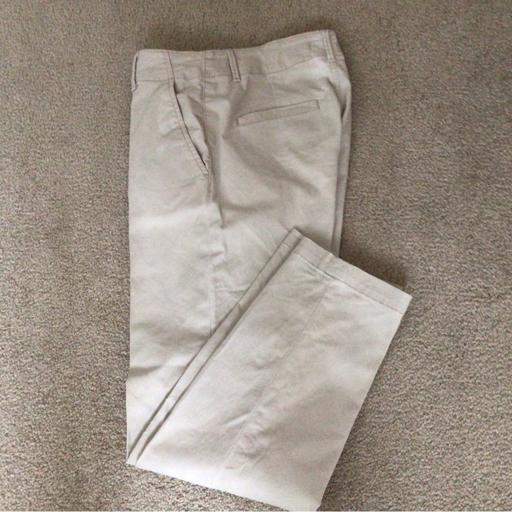 LOFT— THE PERFECT STRAIGHT- KHAKI PANT-:SIZE 0